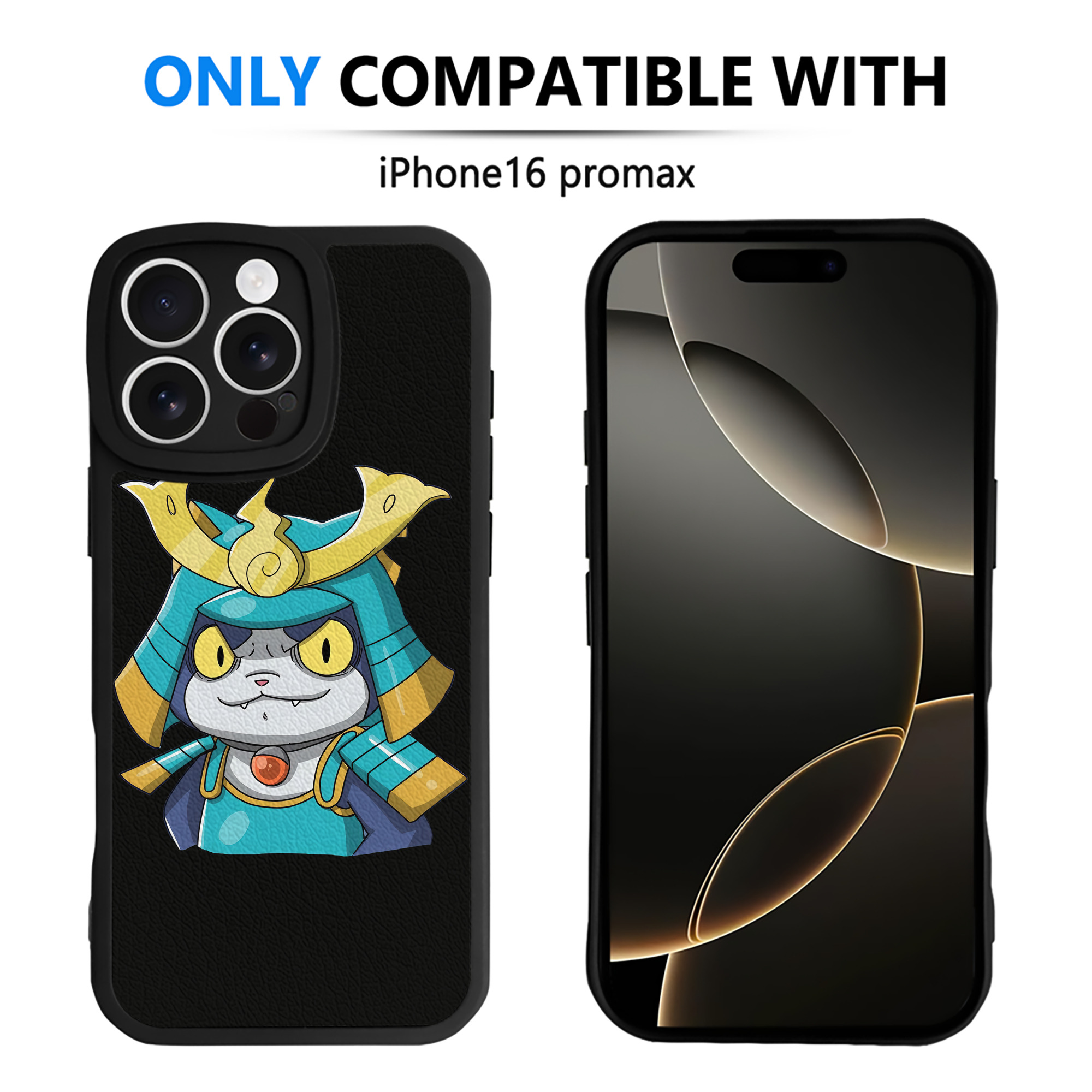 （画像用） 妖怪ウォッチ Yo-kai Watch 【iPhone 16シリーズ対応】シリコンスマホケース（レザー調） 材質：シリコン